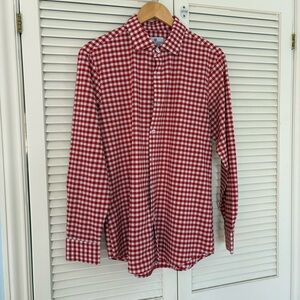 Mizzen+Main Red Gingham Men's Shirt